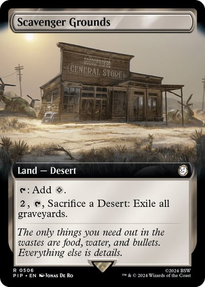 Scavenger Grounds (Extended Art), Universes Beyond: Fallout 506