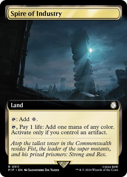 Spire of Industry (Extended Art), Universes Beyond: Fallout 511