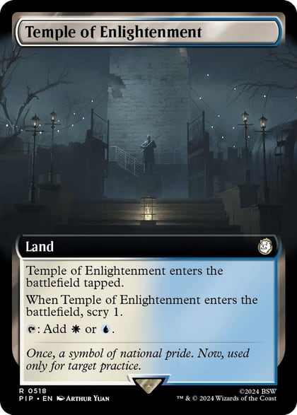 Temple of Enlightenment (Extended Art), Universes Beyond: Fallout 518