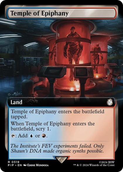 Temple of Epiphany (Extended Art), Universes Beyond: Fallout 519