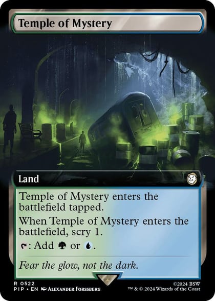 Temple of Mystery (Extended Art), Universes Beyond: Fallout 522