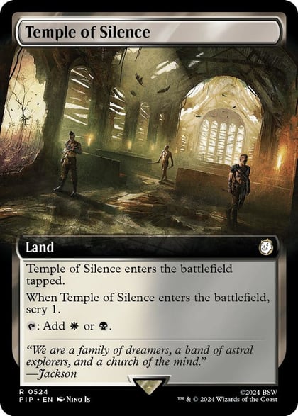 Temple of Silence (Extended Art), Universes Beyond: Fallout 524