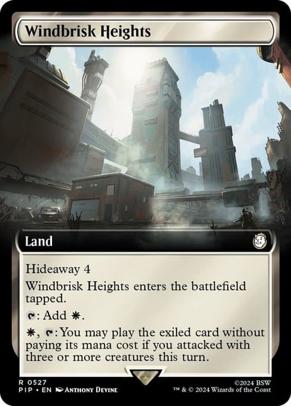 Windbrisk Heights (Extended Art), Universes Beyond: Fallout 527