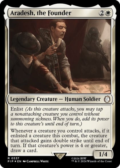 Aradesh, the Founder (Surge Foil), Universes Beyond: Fallout 537