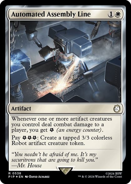 Automated Assembly Line (Surge Foil), Universes Beyond: Fallout 538