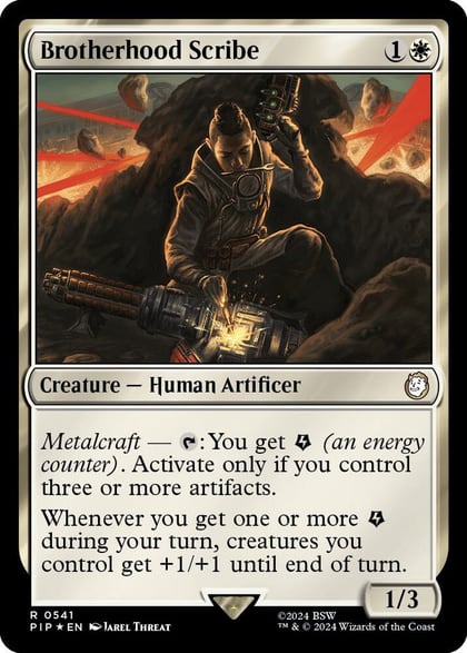 Brotherhood Scribe (Surge Foil), Universes Beyond: Fallout 541
