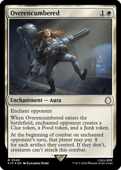 Overencumbered (Surge Foil), Universes Beyond: Fallout 546