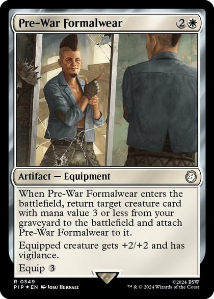 Pre-War Formalwear (Surge Foil), Universes Beyond: Fallout 549