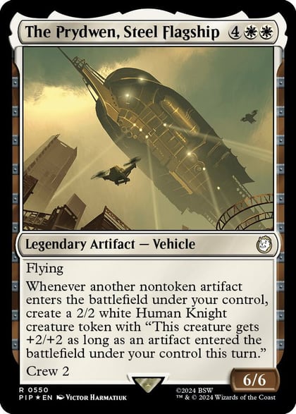 The Prydwen, Steel Flagship (Surge Foil), Universes Beyond: Fallout 550
