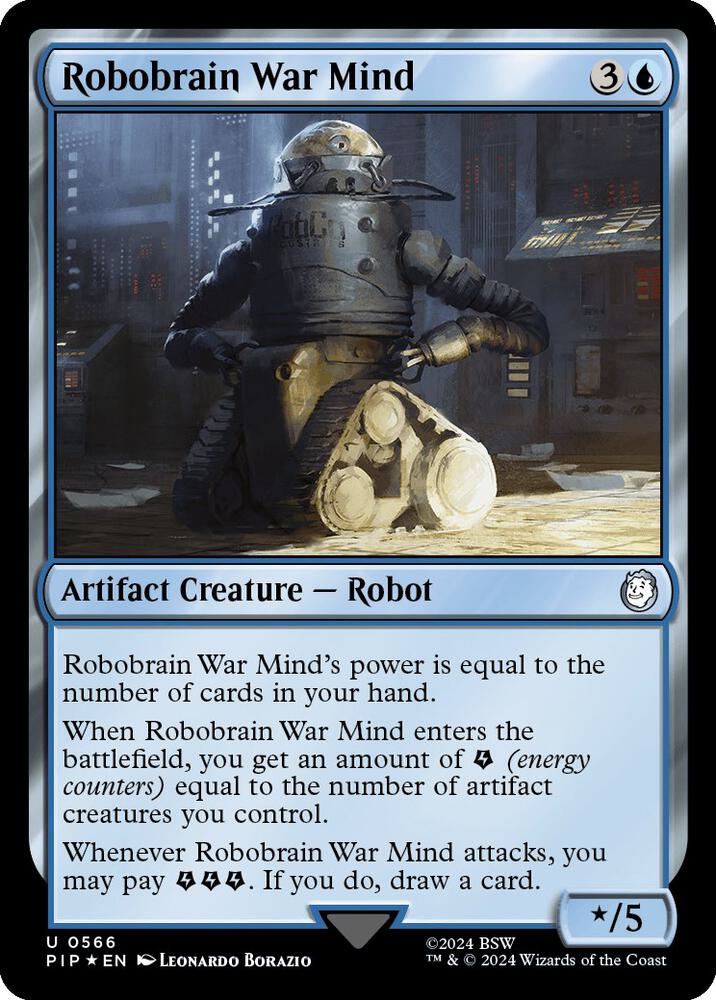 Robobrain War Mind (Surge Foil), Universes Beyond: Fallout 566