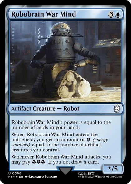 Robobrain War Mind (Surge Foil), Universes Beyond: Fallout 566
