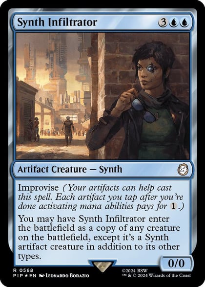 Synth Infiltrator (Surge Foil), Universes Beyond: Fallout 568