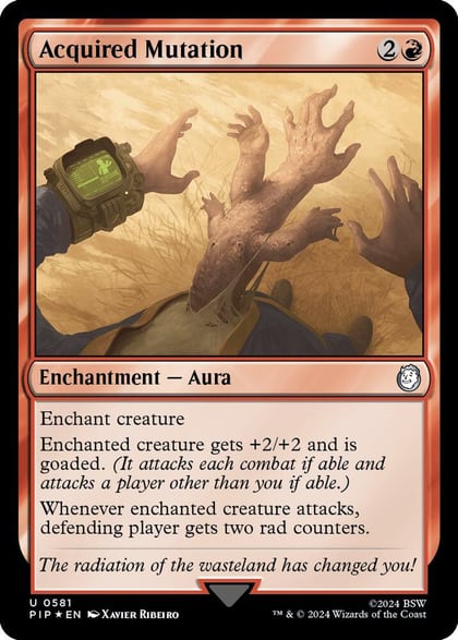 Acquired Mutation (Surge Foil), Universes Beyond: Fallout 581