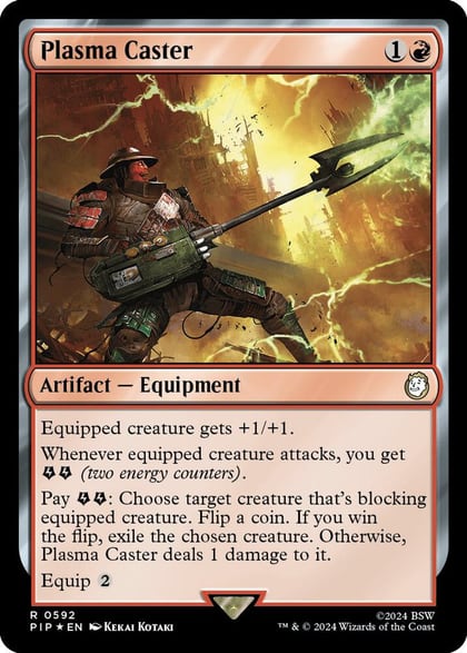 Plasma Caster (Surge Foil), Universes Beyond: Fallout 592
