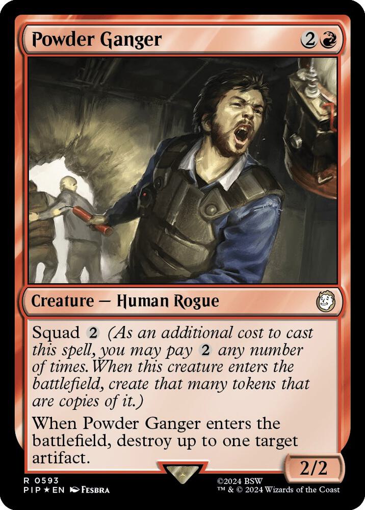 Powder Ganger (Surge Foil), Universes Beyond: Fallout 593