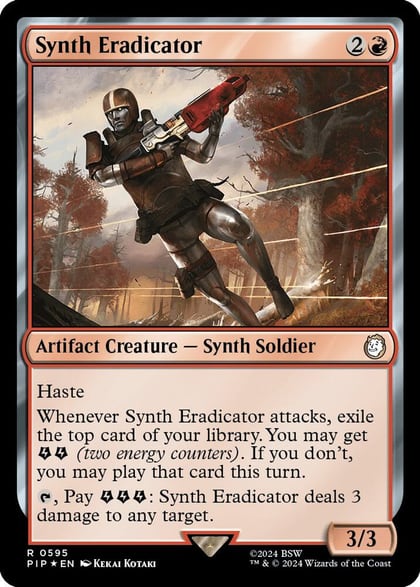 Synth Eradicator (Surge Foil), Universes Beyond: Fallout 595