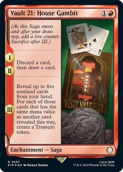 Vault 21: House Gambit (Surge Foil), Universes Beyond: Fallout 597