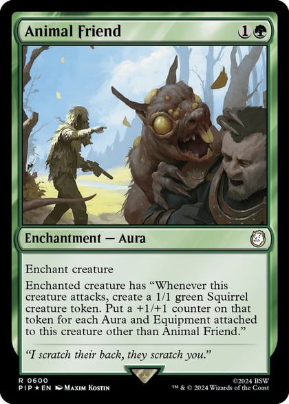 Animal Friend (Surge Foil), Universes Beyond: Fallout 600