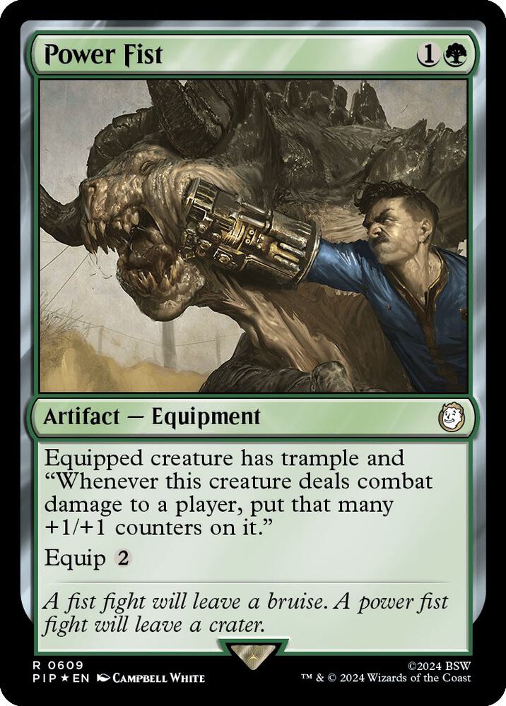 Power Fist (Surge Foil), Universes Beyond: Fallout 609