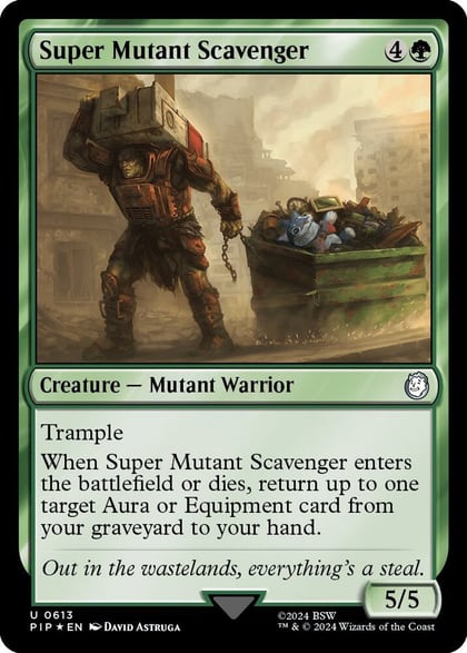 Super Mutant Scavenger (Surge Foil), Universes Beyond: Fallout 613