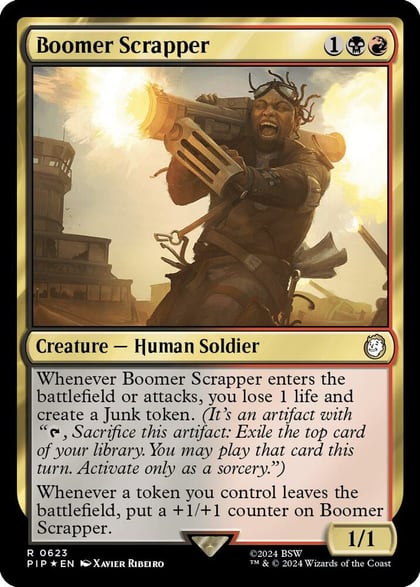 Boomer Scrapper (Surge Foil), Universes Beyond: Fallout 623