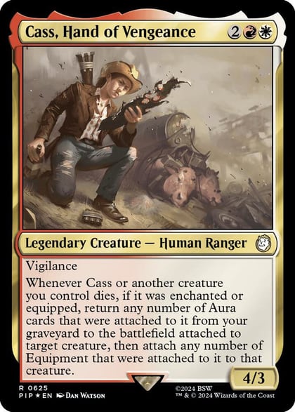 Cass, Hand of Vengeance (Surge Foil), Universes Beyond: Fallout 625