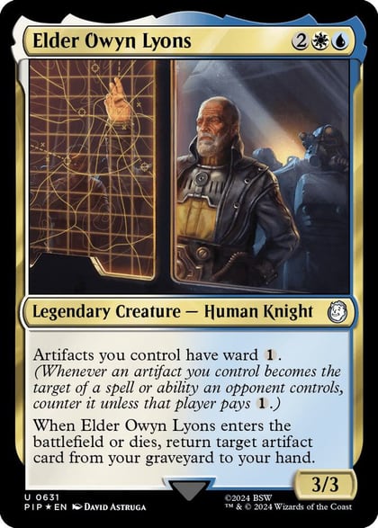 Elder Owyn Lyons (Surge Foil), Universes Beyond: Fallout 631