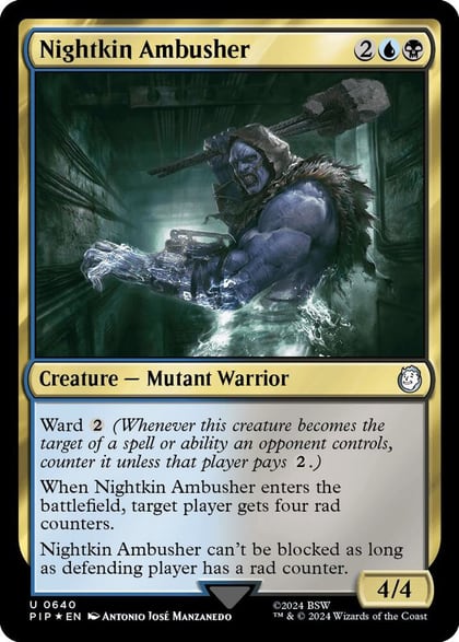 Nightkin Ambusher (Surge Foil), Universes Beyond: Fallout 640