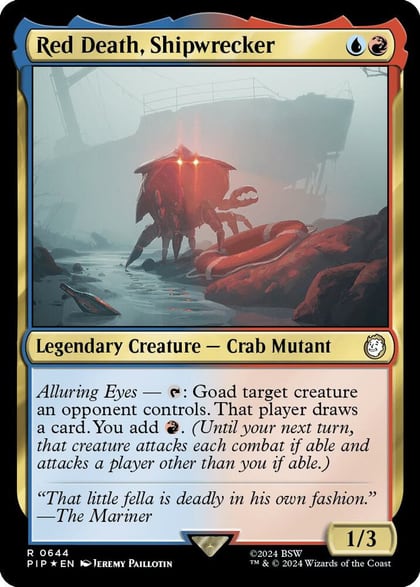 Red Death, Shipwrecker (Surge Foil), Universes Beyond: Fallout 644