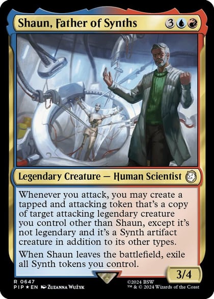 Shaun, Father of Synths (Surge Foil), Universes Beyond: Fallout 647
