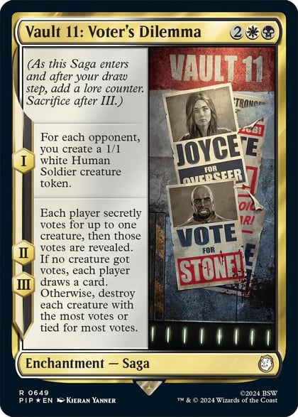 Vault 11: Voter's Dilemma (Surge Foil), Universes Beyond: Fallout 649