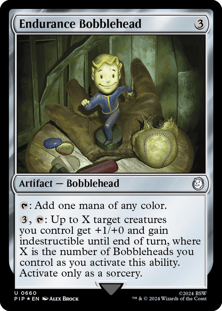 Endurance Bobblehead (Surge Foil), Universes Beyond: Fallout 660