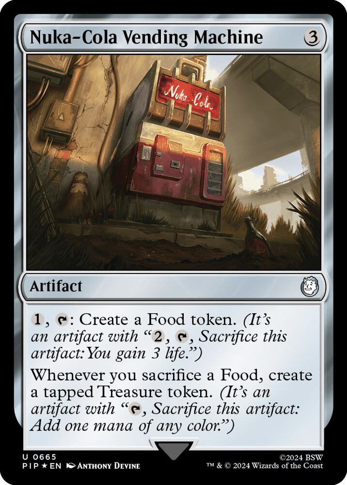 Nuka-Cola Vending Machine (Surge Foil), Universes Beyond: Fallout 665