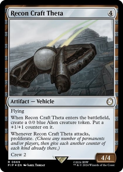 Recon Craft Theta (Surge Foil), Universes Beyond: Fallout 669