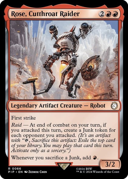 Rose, Cutthroat Raider, Universes Beyond: Fallout 66