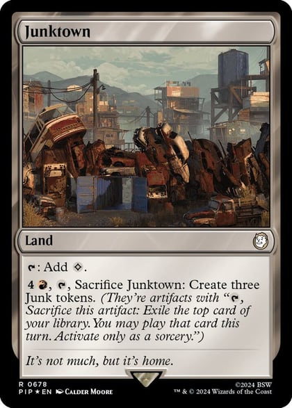 Junktown (Surge Foil), Universes Beyond: Fallout 678