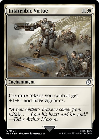 Intangible Virtue (Surge Foil), Universes Beyond: Fallout 691