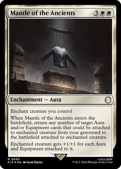 Mantle of the Ancients (Surge Foil), Universes Beyond: Fallout 693