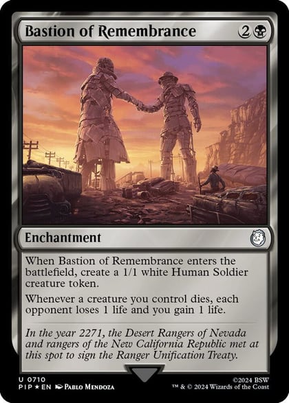 Bastion of Remembrance (Surge Foil), Universes Beyond: Fallout 710