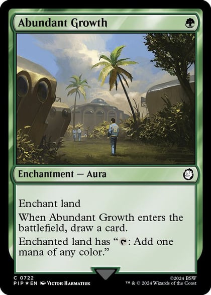 Abundant Growth (Surge Foil), Universes Beyond: Fallout 722
