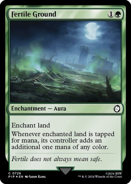 Fertile Ground (Surge Foil), Universes Beyond: Fallout 726