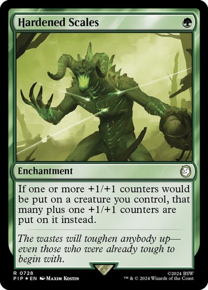 Hardened Scales (Surge Foil), Universes Beyond: Fallout 728