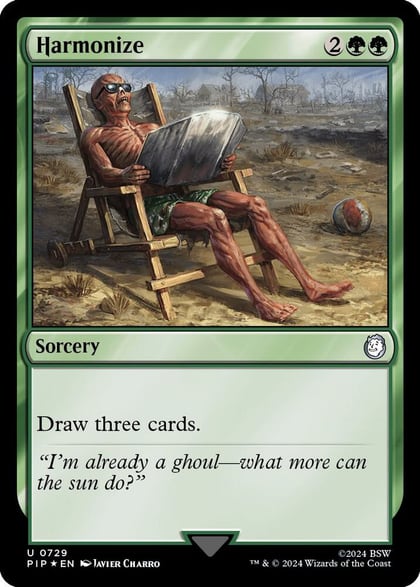 Harmonize (Surge Foil), Universes Beyond: Fallout 729