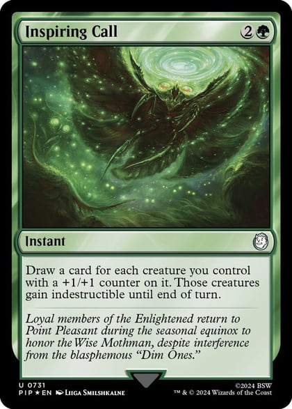 Inspiring Call (Surge Foil), Universes Beyond: Fallout 731