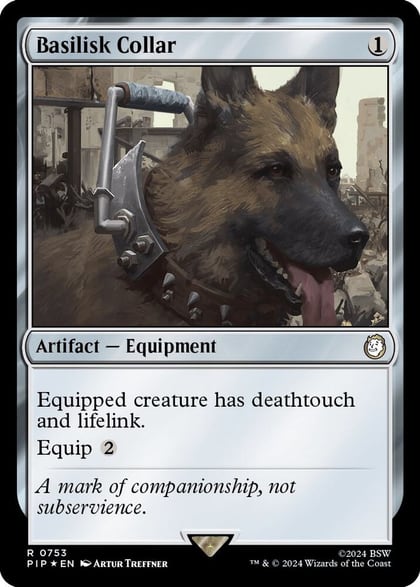 Basilisk Collar (Surge Foil), Universes Beyond: Fallout 753