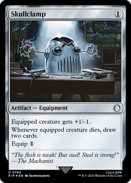 Skullclamp (Surge Foil), Universes Beyond: Fallout 766