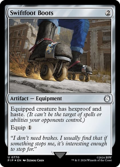 Swiftfoot Boots (Surge Foil), Universes Beyond: Fallout 770
