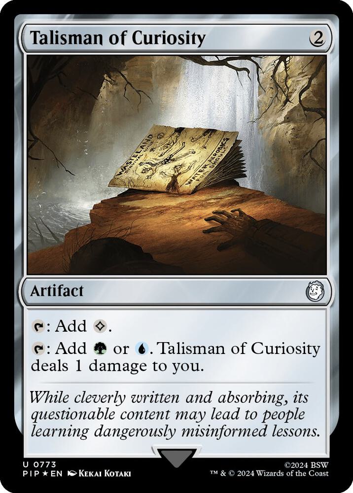 Talisman of Curiosity (Surge Foil), Universes Beyond: Fallout 773