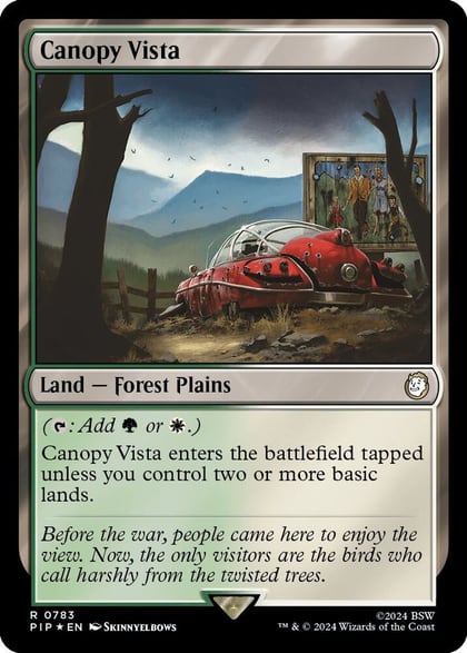 Canopy Vista (Surge Foil), Universes Beyond: Fallout 783