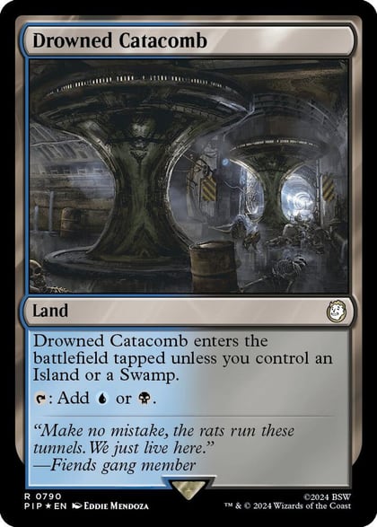 Drowned Catacomb (Surge Foil), Universes Beyond: Fallout 790